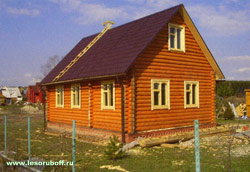 срубы домов из Вологды