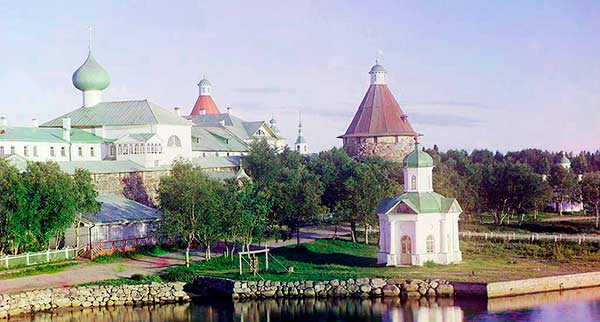 Соловецкий монастырь. Прокудин-Горский