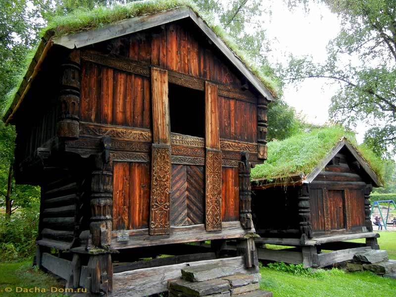 Норвежские деревянные дома (153 фото)