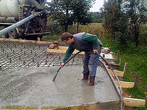 вибрирование бетона