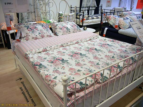 шведская кровать и постельное белье