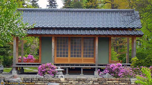 японский садовый дом