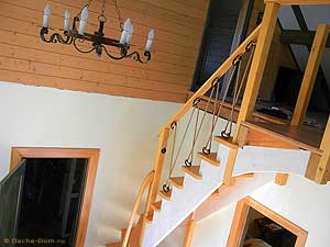 деревянная лестница