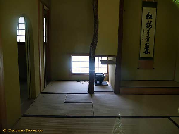 японский сад для чайной церемонии