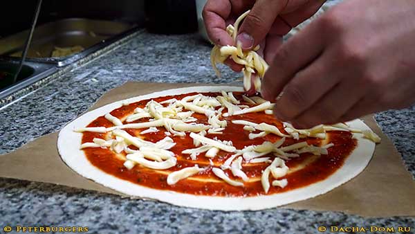 как быстро приготовить пиццу