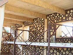 дом из дров, цемента и опилок ТИСЭ