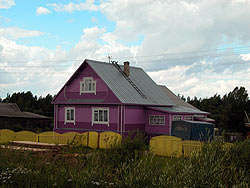 советский сельский дом